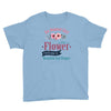 An August Girl Like A Flowers Youth Tee