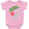 army sniper Baby Onesie