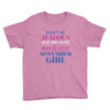 don't be jealous just because i'm a super cute november girl Youth Tee