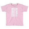 mustache made me do it funny Toddler T-shirt