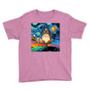 Totoro Van Gogh Parody Youth Tee