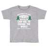 education is the most pwerful weapon you can use to change the world l Toddler T-shirt
