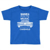 driver picks the music passenger shuts his cakehole Toddler T-shirt