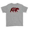 papa christmas bear Youth Tee
