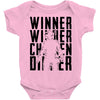 winner winner chicken dinner 3b Baby Onesie
