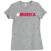 #murica Ladies Fitted T-Shirt