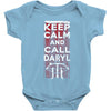 Keep Calm And Call Daryl Baby Onesie