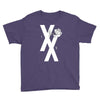 mgk t xx shirt flower black rose .. Youth Tee