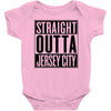 straight outta jersey city Baby Onesie