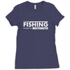 fishing Ladies Fitted T-Shirt