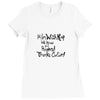 #IMWITHKAP (f129) Ladies Fitted T-Shirt