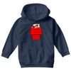 snoopy parody pug w Youth Hoodie
