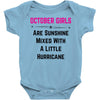 October Girls Baby Onesie