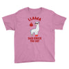 boxing llama Youth Tee