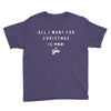 All I Want For Christmas Is You Youth Tee