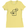 the ghost of disapproval Ladies Fitted T-Shirt