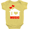 i love house music Baby Onesie