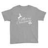 merry christmas flower Youth Tee