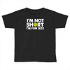i'm not short, i'm fun size   small tiny little shorty person gift tee Toddler T-shirt