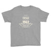 premium vintage 1962 classic perfectly aged limited edition Youth Tee