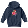 paw patrol birthday girl sister Youth Hoodie