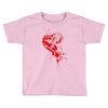 heartless splatter Toddler T-shirt