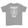 british pint funny Youth Tee