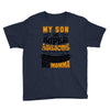 My Son Is Super Awesome His Momma Youth Tee