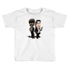 pulp fiction caricature ideal birthday gift present Toddler T-shirt