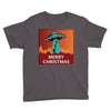 i want to believe santa parody Youth Tee