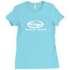 black t shirt grady white fishing Ladies Fitted T-Shirt