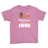 Halloween Kings Are Born In June Youth Tee