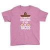i love you and tacos Youth Tee