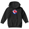 mod union jack, ideal gift, birthday present Youth Hoodie