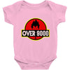 Over 9000 DBZ Vegeta Baby Onesie
