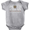 proud autism papa Baby Onesie
