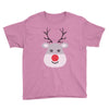 christmas reindeer rudolph Youth Tee