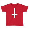 wasted youth inverted cross indie geek swag funny Toddler T-shirt