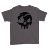sea of theives skull Black Logo Youth Tee