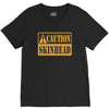 caution skinhead, ideal birthday gift or present V-Neck Tee