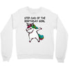 step dad of the birthday girll Crewneck Sweatshirt