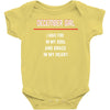 December Girl Baby Onesie