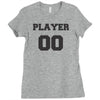 player 00 Ladies Fitted T-Shirt