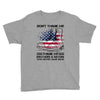 Veteran Don't Thank Me Thank My Brothers &amp; Sisters Who Never Came Back Youth Tee
