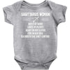 Sagittarius Woman Baby Onesie