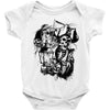 skull pirate Baby Onesie