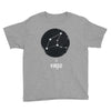 Virgo Zodiac Sign Minimal Design Youth Tee