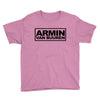 armin van buuren black logo Youth Tee