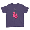 boxing gloves breast cancer Youth Tee