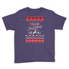 merry christmas ugly christmas sweater Youth Tee